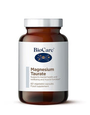 Biocare Magnesium Taurate - 60 Veg Cap - RightNutri - Supplements