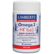 Lamberts Berry Bursts Omega 3 For Kids - 60 Caps - RightNutri - Supplements