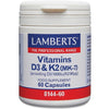 Lamberts Vitamins D3 1000Iu And K2 90µg - 60 Caps - RightNutri - Supplements