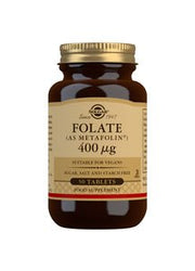 Solgar Folate 400mcg (as Metafolin) - 50 tabs - RightNutri - Supplements